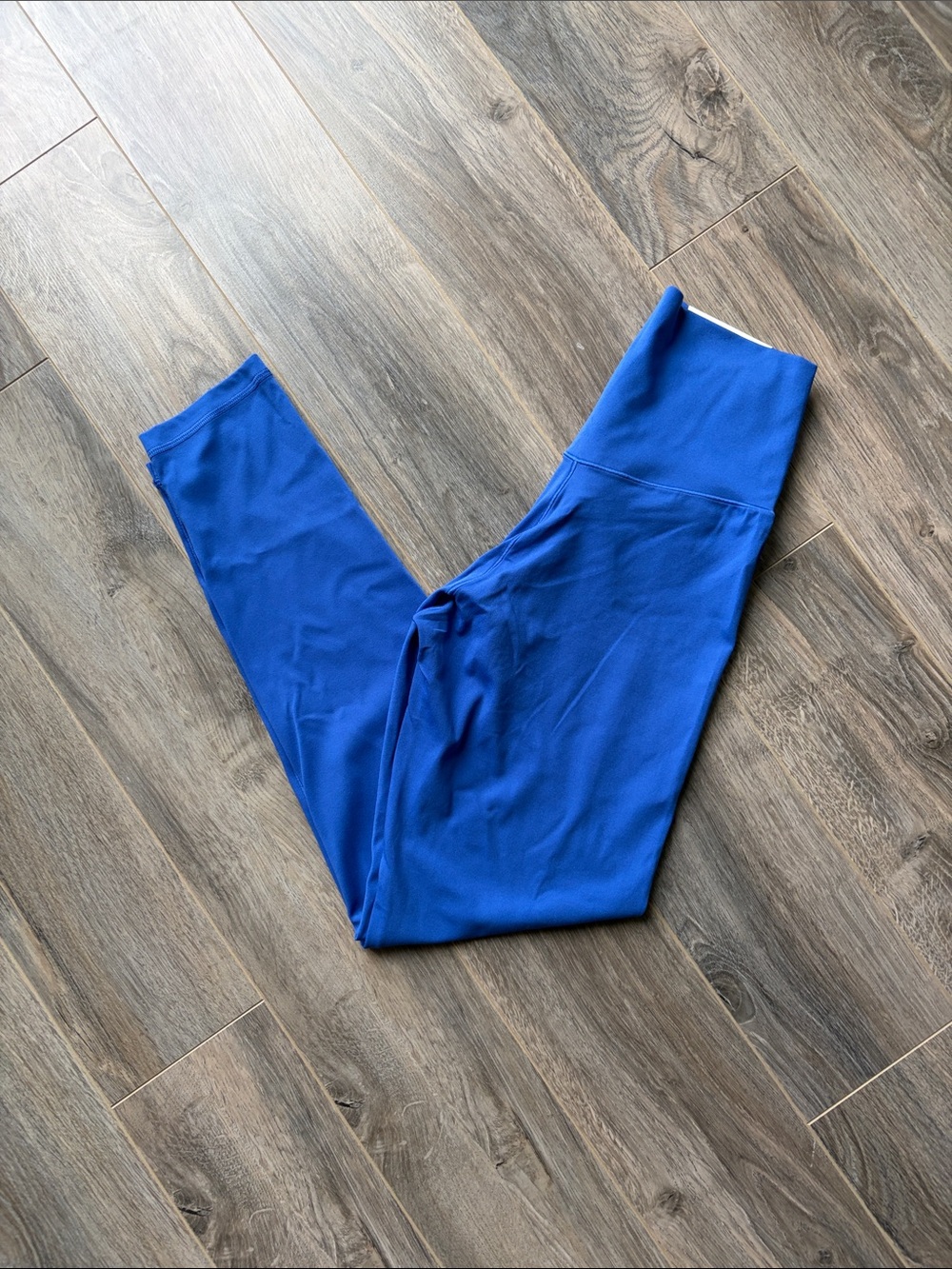 NWT AERIE Offline Royal Blue Real Me 7/8 Crossover Leggings